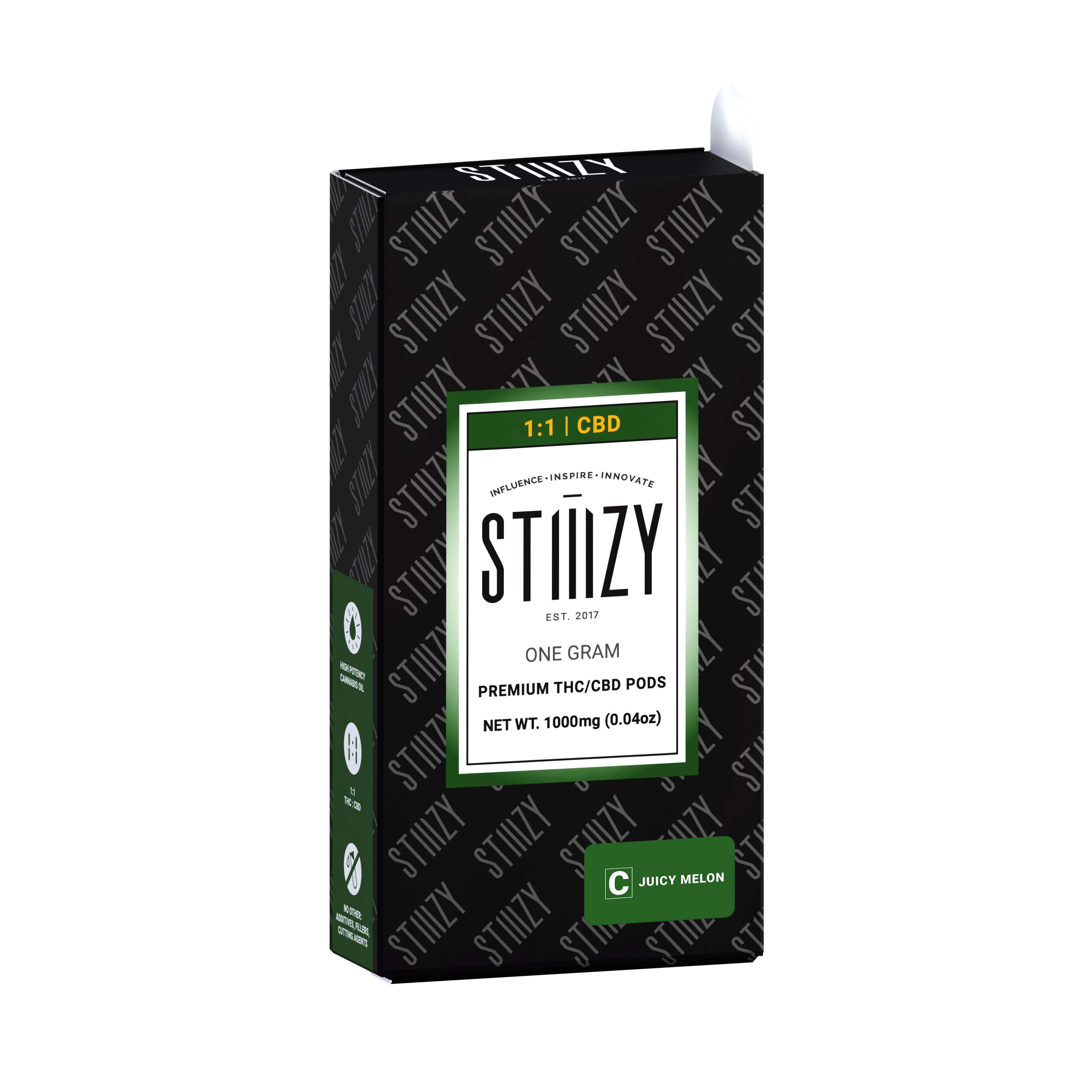 JUICY MELON - 1:1 (CBD/THC) PREMIUM POD 1G*